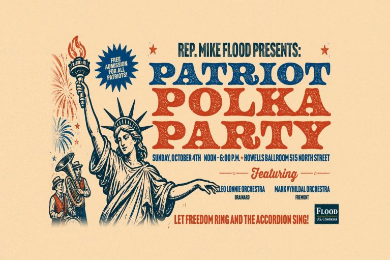 Flood to Host Patriot Polka Party
