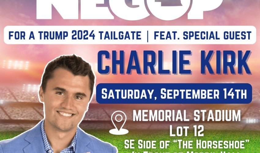 NEGOP Tailgate Featuring Charlie Kirk